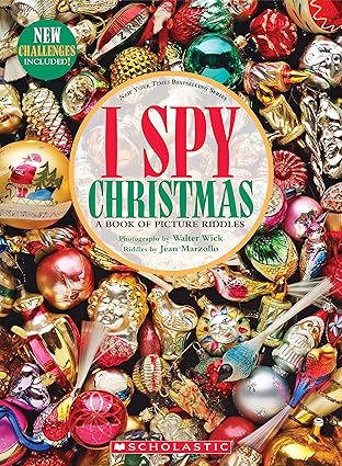 I Spy Christmas: A Book of Picture Riddles Hardcover – Picture Book, September 3, 2019
