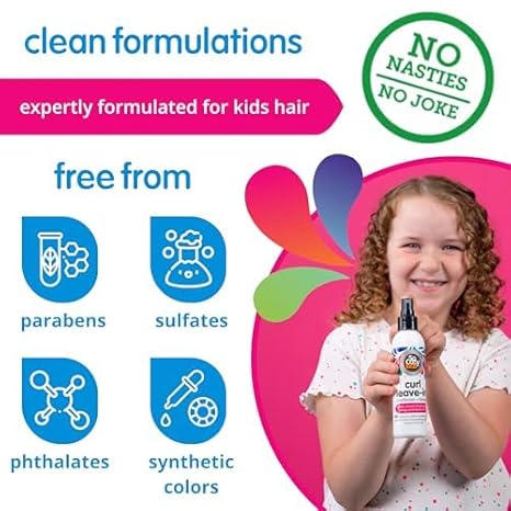 So Cozy Detangler & Leave In Conditioner Spray - Hair Detangler Spray for Kids - Paraben-Free Leave In Hair Conditioner & Detangling Spray for Frizzy Hair (8 fl oz)