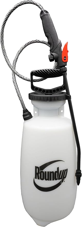 Roundup 190260 2-Gallon Lawn and Garden Sprayer for Controlling Insects and Weeds or Cleaning Decks and Siding