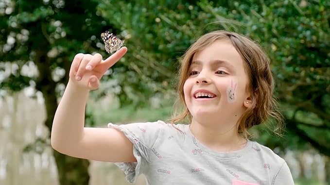 Insect Lore Butterfly Garden Kit, Painted Lady Butterfly Kit with Voucher for Live Caterpillars, Butterfly Habitat, STEM Journal & More Visit the Insect Lore Store