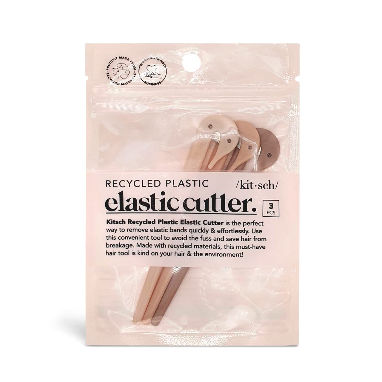 Kitsch Hair Tie Cutter – Pain-Free, No-Damage Tool for Kids, Girls & Toddlers (3pc)