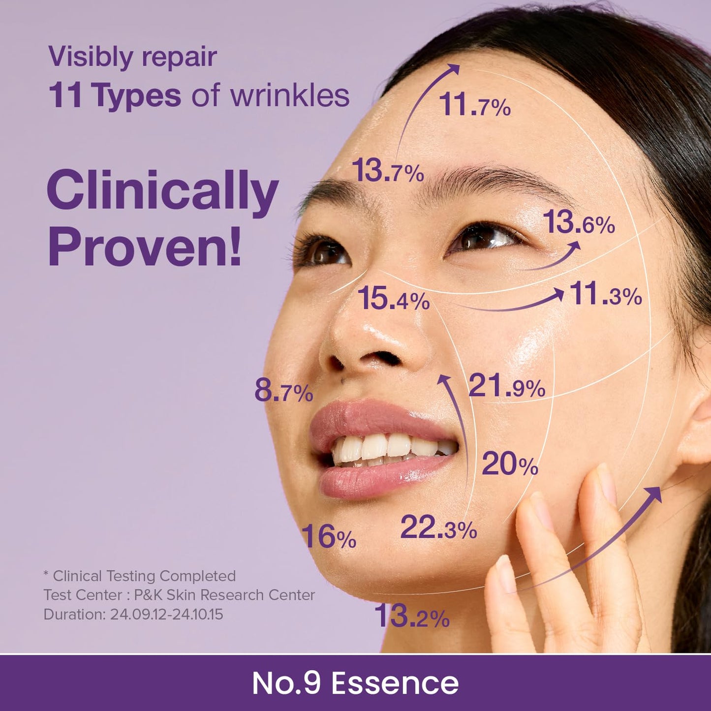 Numbuzin No.9 Essence | NAD+ BIO Lifting Serum for Firming & Wrinkles | 1.69 fl. oz.