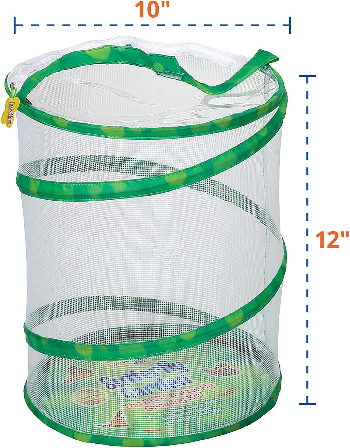 Insect Lore Butterfly Garden Kit, Painted Lady Butterfly Kit with Voucher for Live Caterpillars, Butterfly Habitat, STEM Journal & More Visit the Insect Lore Store