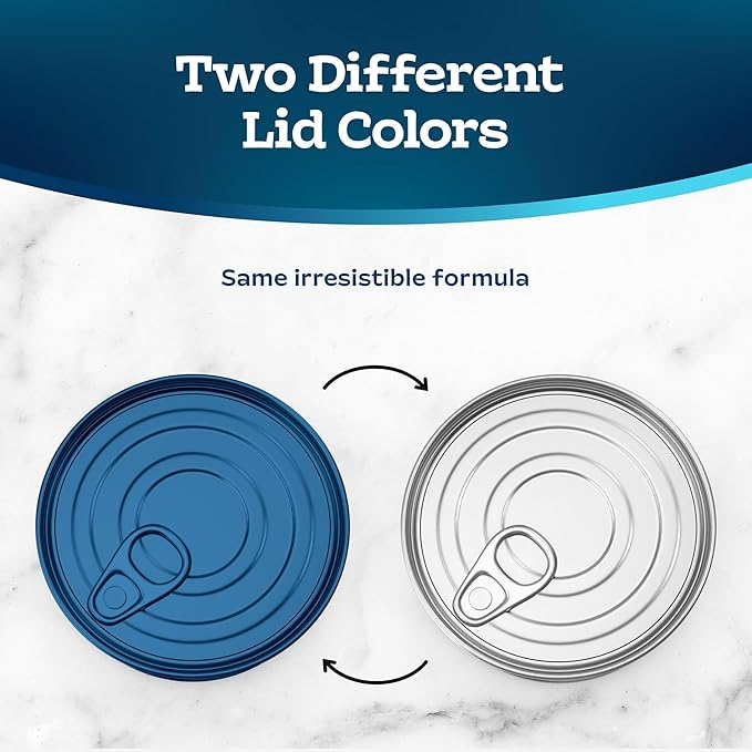 Blue Buffalo Tastefuls Flaked Wet Cat Food Variety Pack, Made with Natural Ingredients, Tuna, Chicken, Fish & Shrimp, 3-oz Cans (12 Count, 4 of Each)