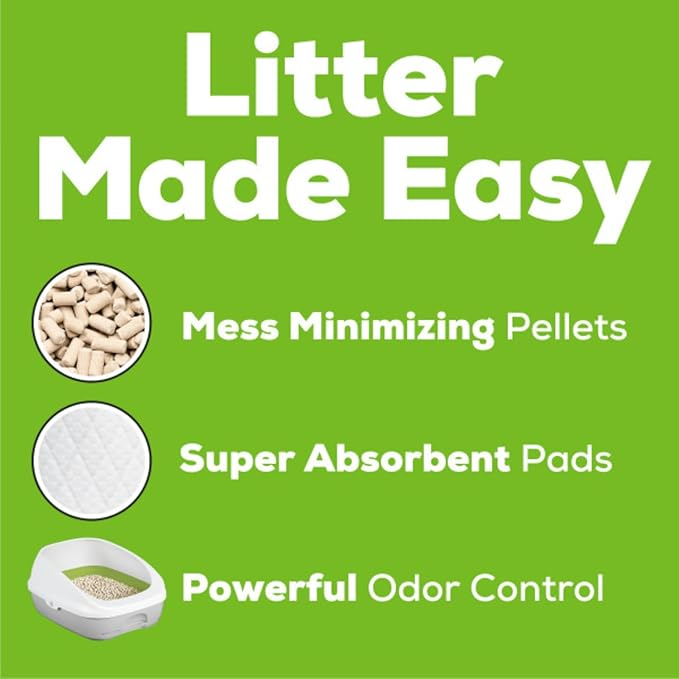 Purina Tidy Cats Litter, Breeze Litter Pellets to be Used with Breeze Litter System, Prevents Dust and Tracking, 3.5 LB Each (Pack of 2)