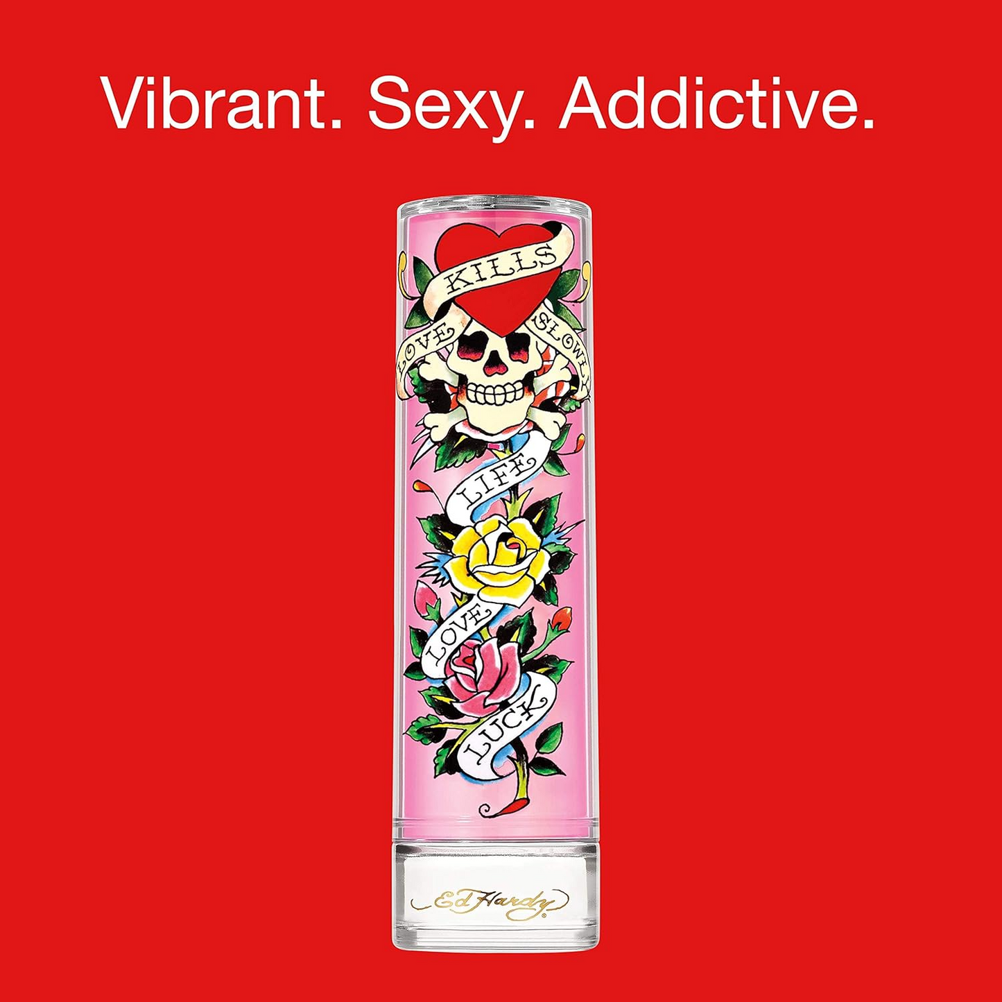 Ed Hardy Women's Perfume Fragrance by Christian Audigier, Eau De Parfum, 3.4 Fl Oz