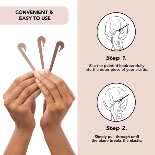 Kitsch Hair Tie Cutter – Pain-Free, No-Damage Tool for Kids, Girls & Toddlers (3pc)