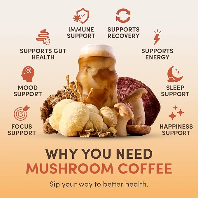 1 Pack Ryze Mushroom Coffee Organic 30 Servings | Fast Free Shipping USA