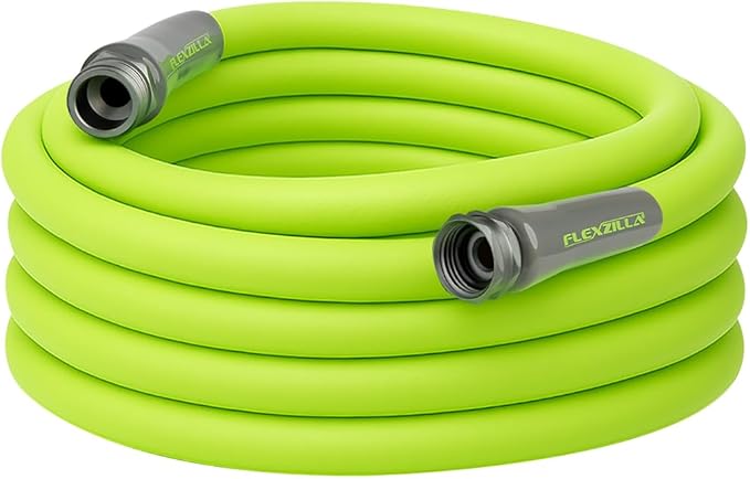 Flexzilla Garden Hose 5/8 in. x 50 ft, Heavy Duty, Lightweight, Durable, ZillaGreen - HFZG550YW-E