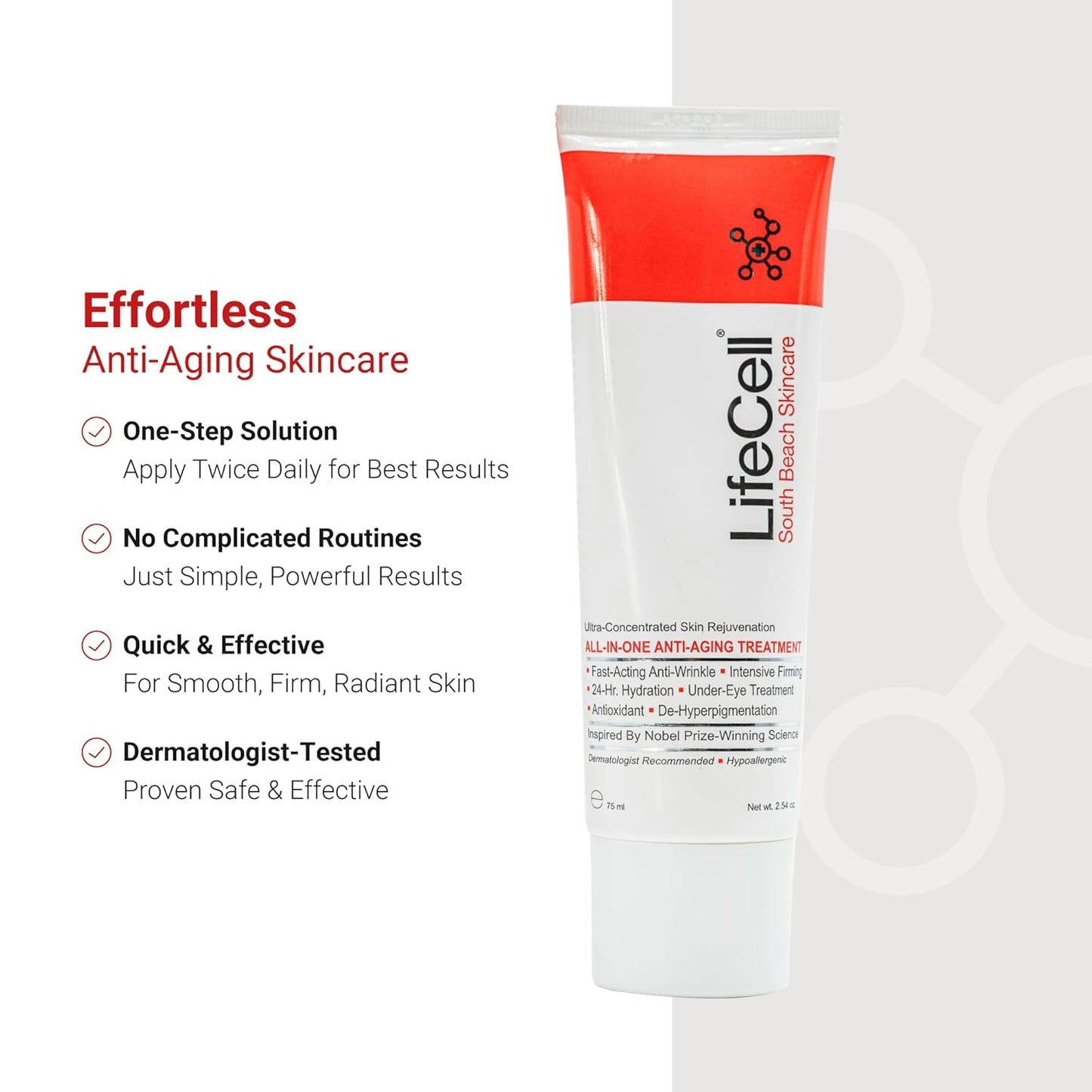 South Beach All-In-One Anti-Aging Treatment, 2.54oz – Firming & Hydrating Care