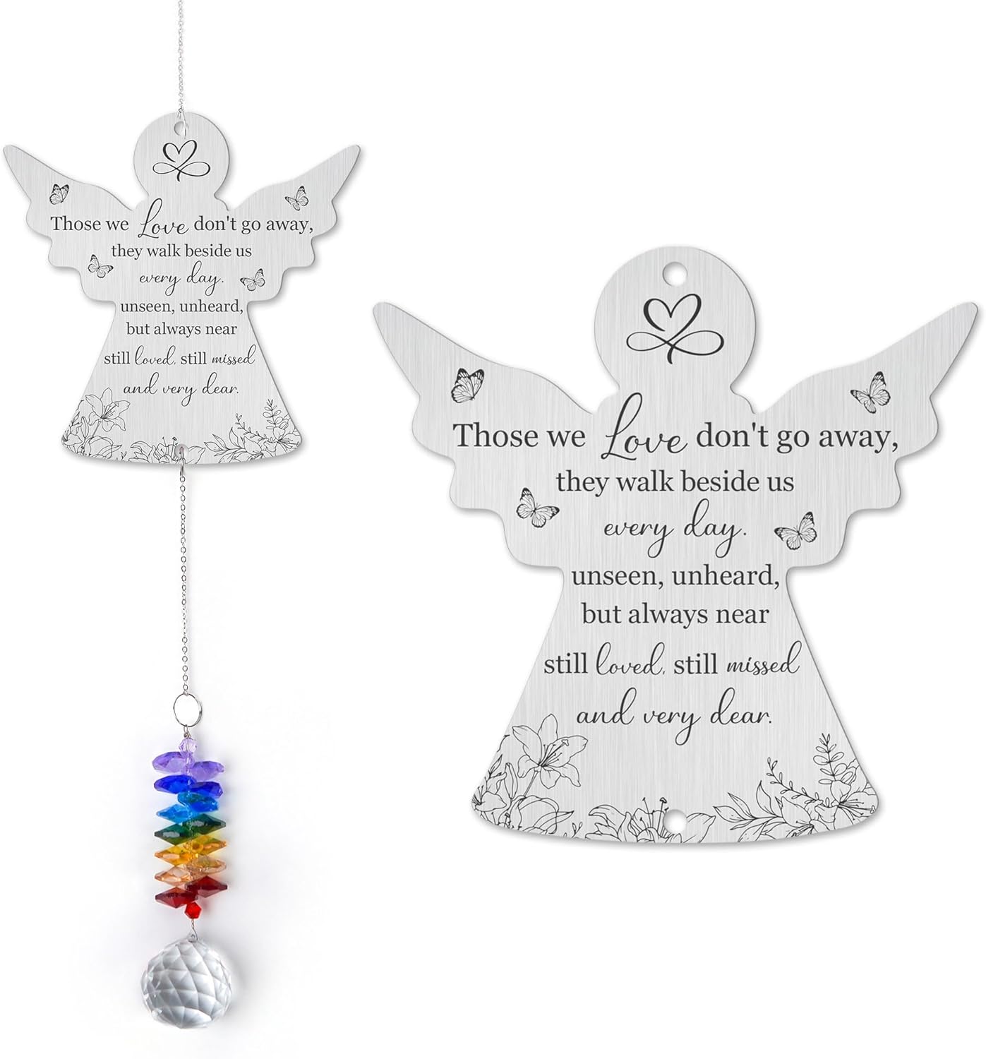 Aluminum Ornament Suncatcher - You are Appreciated - Inspirational Gift Ideas - Encouragement Christmas Ornament - Thank You Gifts for Women Men Friends - Appreciation Gifts for Coworker