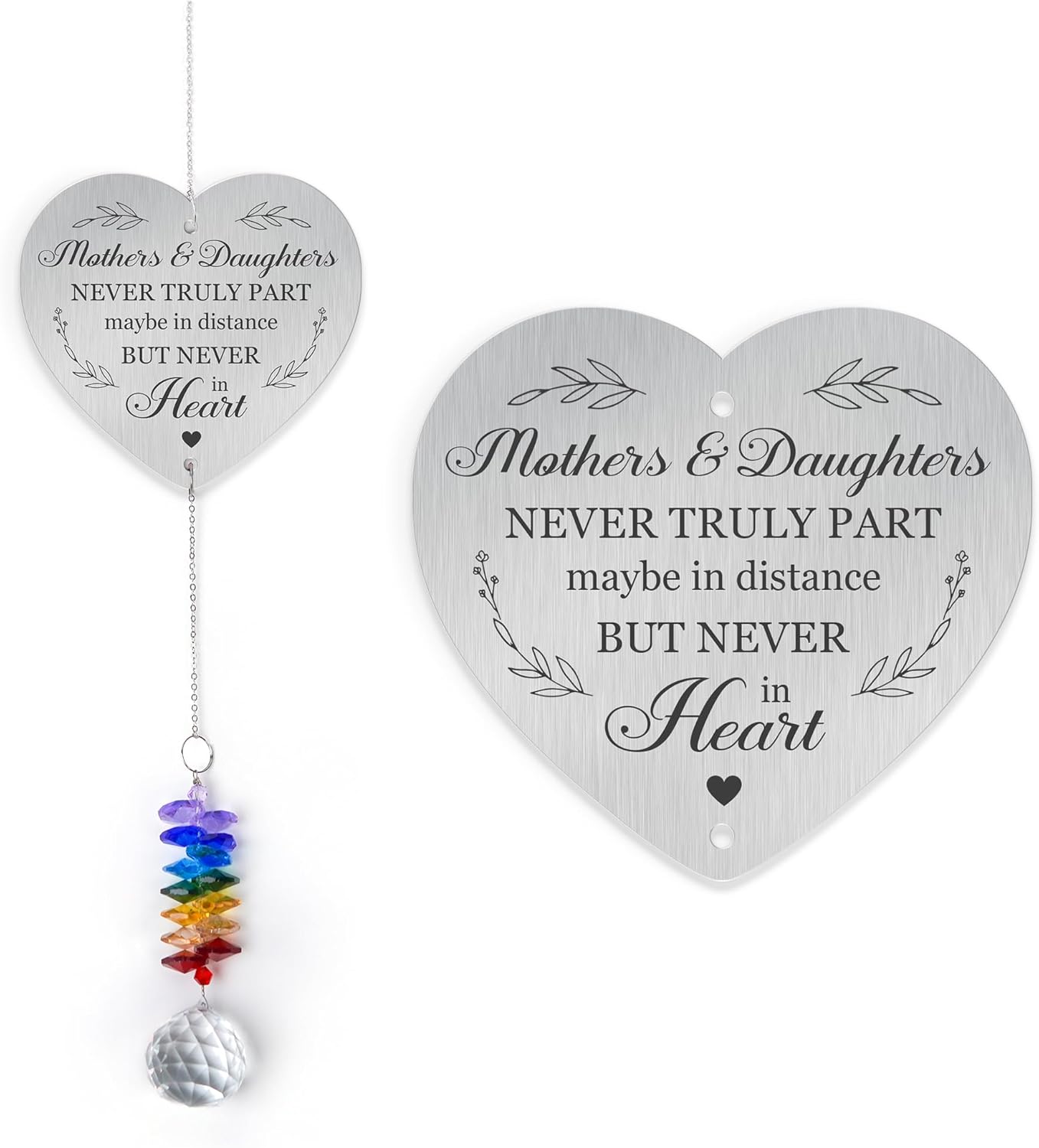 Aluminum Ornament Suncatcher - You are Appreciated - Inspirational Gift Ideas - Encouragement Christmas Ornament - Thank You Gifts for Women Men Friends - Appreciation Gifts for Coworker