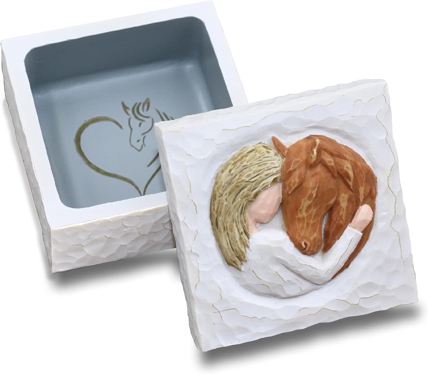 Birthday Gifts for Women, Sister Gifts, Friendship Gift, Best Friend Gift, Christmas Gifts for Sister, Sculpted Hand-Painted Keepsake Box