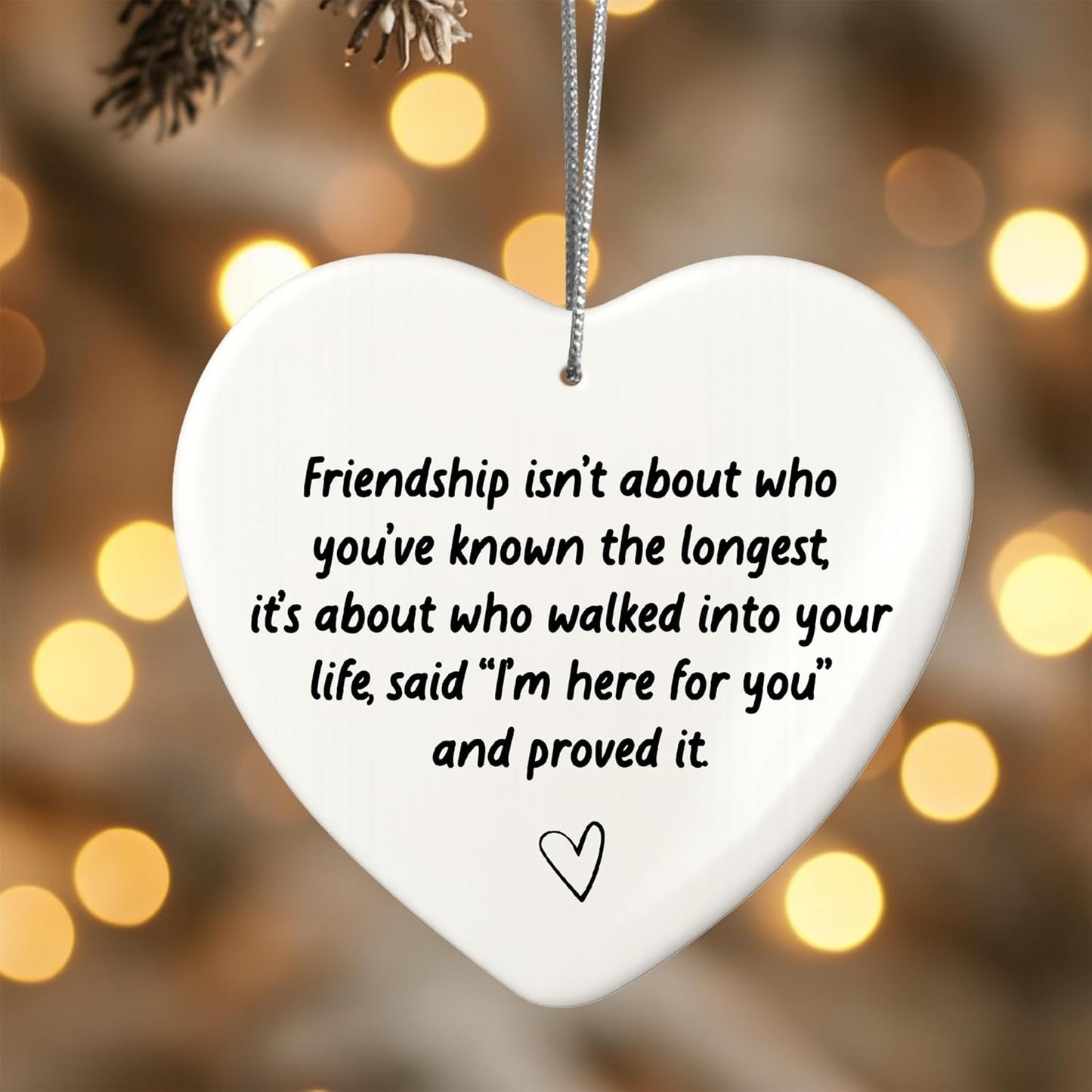 Friendship Ornament, for Women, Christmas Ornaments, Friend Ornaments for Women, Gift for Friends, Friend Ornament (2 Girls Friendship)